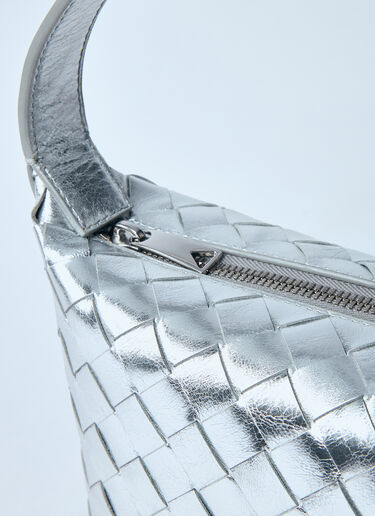 Bottega Veneta Mini Wallace Shoulder Bag Silver bov0259073