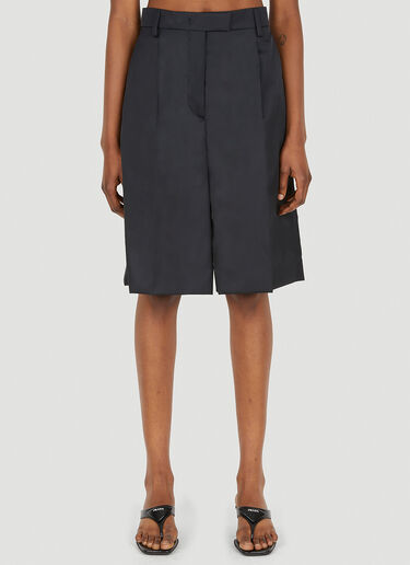 Prada Re-Nylon Bermuda Shorts Black pra0249011
