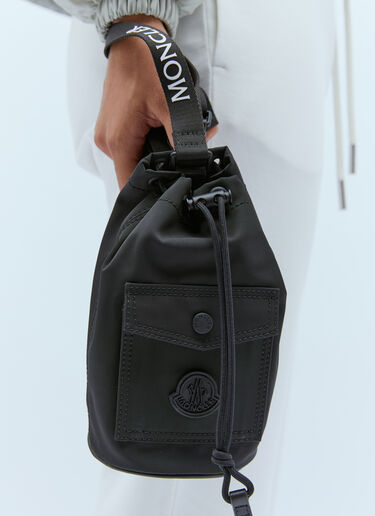 Moncler Mini Drawstring Pouch Black mon0255056