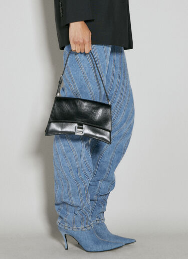 クラッシュ スモール スリングショルダーバッグ Balenciaga クラッシュ スモール スリングショルダーバッグ ブラック bal0254073