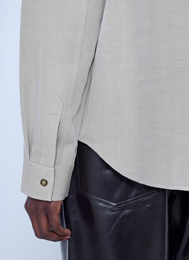 LN-CC® - RÓHE: Relaxed Shirt - Beige RÓHE Relaxed Shirt Beige roe0266013