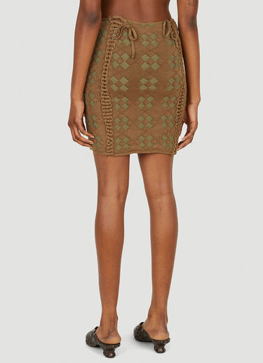 Expandable Quilted Tube Skirt Isa Boulder Expandable Quilted Tube Skirt Khaki isa0250004