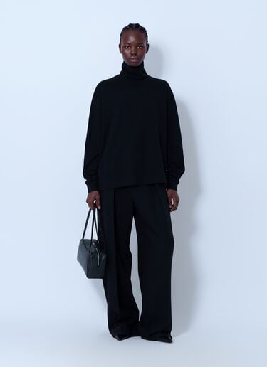 LN-CC® - The Row: Kelta Turtleneck Top - Black The Row Kelta Turtleneck Top Black row0266010