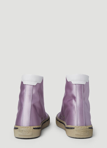 Saint Laurent 말리부 새틴 스니커즈 라일락 sla0250071