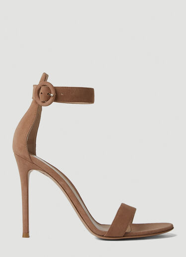 Gianvito Rossi Portofino High Heel Sandals Brown gia0251020