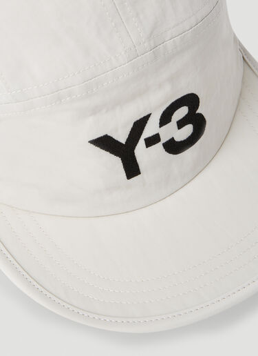 Logo Embroidery Running Cap Y-3 Logo Embroidery Running Cap Grey yyy0152047