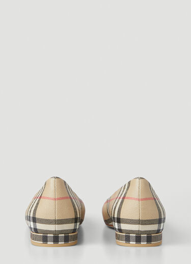 Ryan Vintage Check Ballet Flats Burberry Ryan Vintage Check Ballet Flats Beige bur0246003