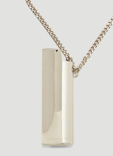 Lighter Case Necklace 1017 ALYX 9SM Lighter Case Necklace Silver aly0342012
