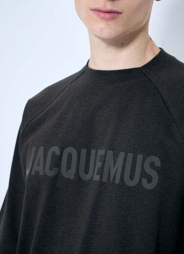 Jacquemus Le T-Shirt Typo Brown jac0160016