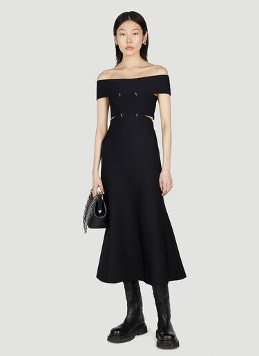 Cut Out Dress Alexander McQueen Cut Out Dress Black amq0252023