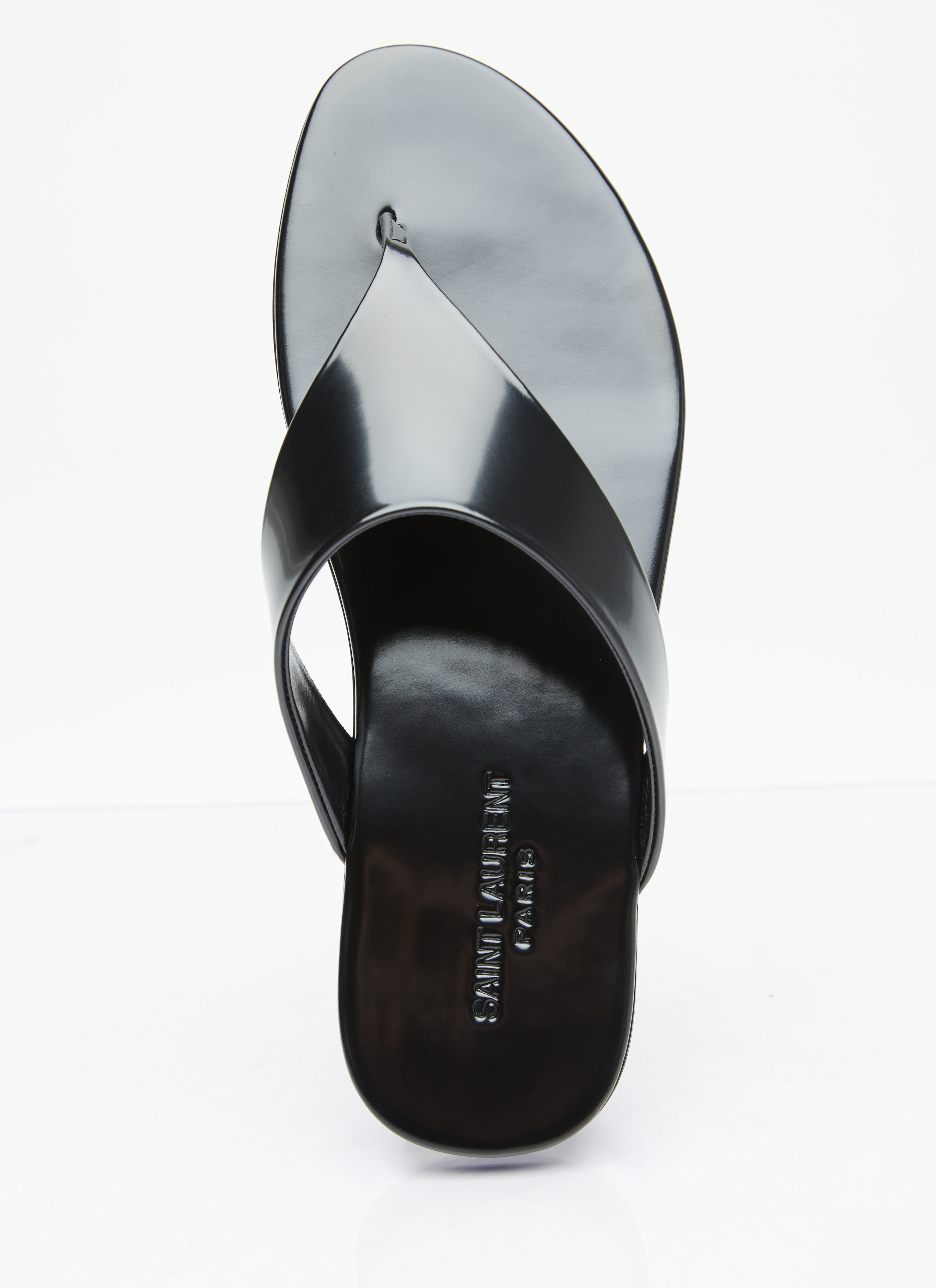 Saint Laurent Men s Kouros Sandals in Black LN CC