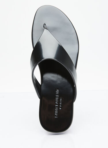 Saint Laurent Kouros Sandals Black sla0154027