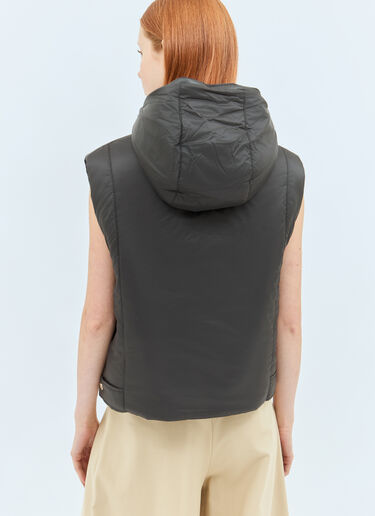 Max Mara Reversible Gilet Black max0257054