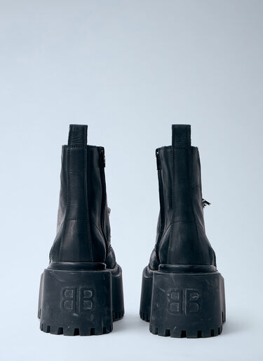 Balenciaga 魅力细节厚底靴 黑色 bal0263022