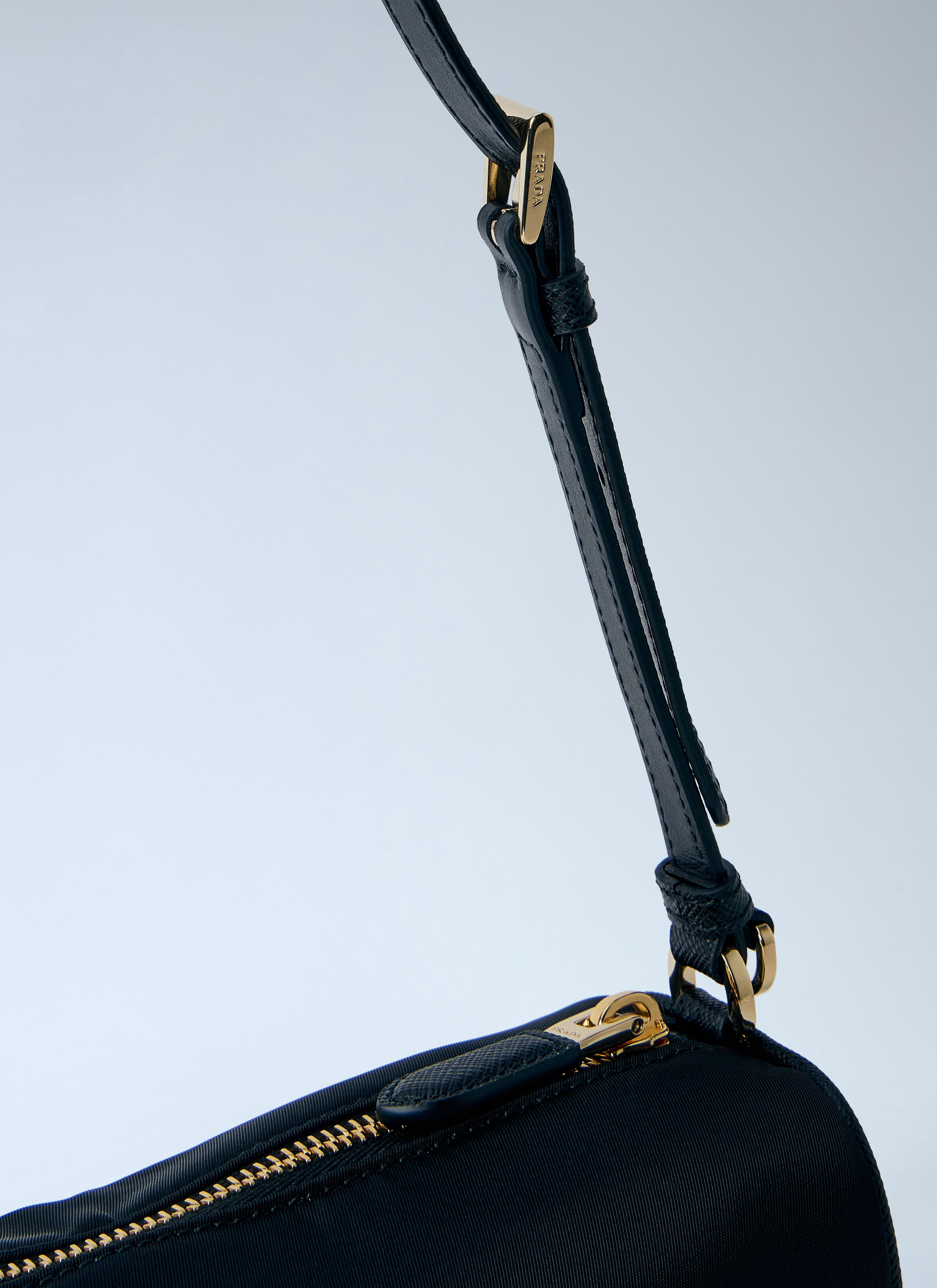 Prada Women's' Re-Nylon Shoulder Pouch in Black | LN-CC®