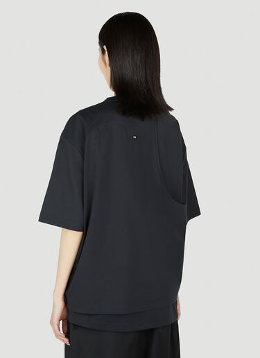 Y-3 레이어드 크루넥 티셔츠 블랙 yyy0252013