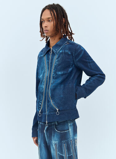 Denim Trucker Jacket Charlie Constantinou Denim Trucker Jacket Blue cco0156001