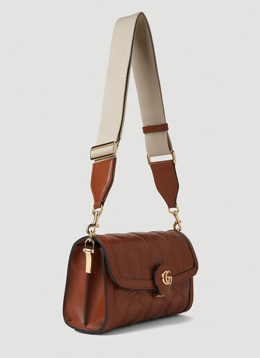 Gucci GG Matelasse Shoulder Bag Brown guc0251245