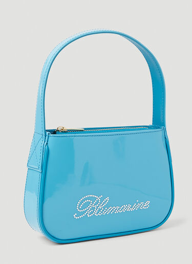 Blumarine 로고 장식 숄더백 라이트 블루 blm0252010
