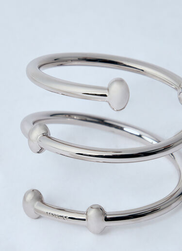 Lemaire Croissant Spiral Bracelet Grey lem0360006