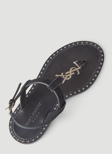Saint Laurent 이오타 샌들 블랙 sla0249092