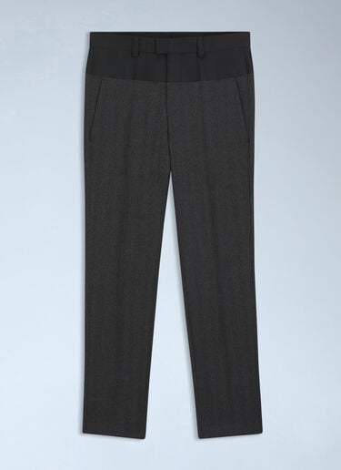 LN-CC® - HUGO x entire studios: High-Waisted Tailored Trousers - Dark Grey HUGO x entire studios High-Waisted Tailored Trousers Dark Grey hgb0166051