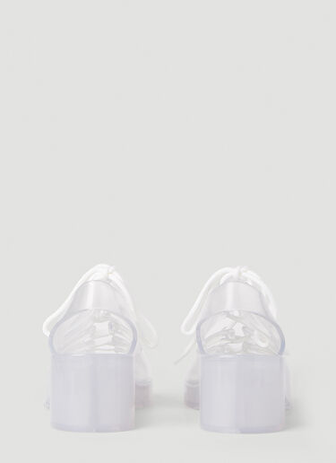 Bottega Veneta Jelly Heeled Sandals Transparent bov0251146