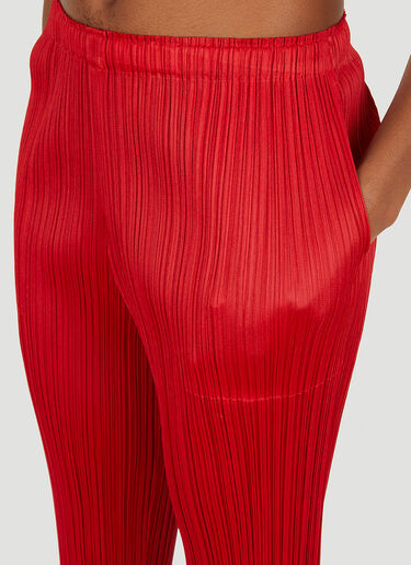 Pleats Please Issey Miyake 褶裥长裤 红色 plp0251009