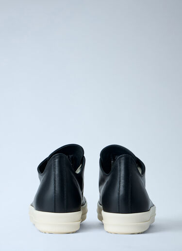 Rick Owens Leather Low-Top Sneakers Black ric0263058