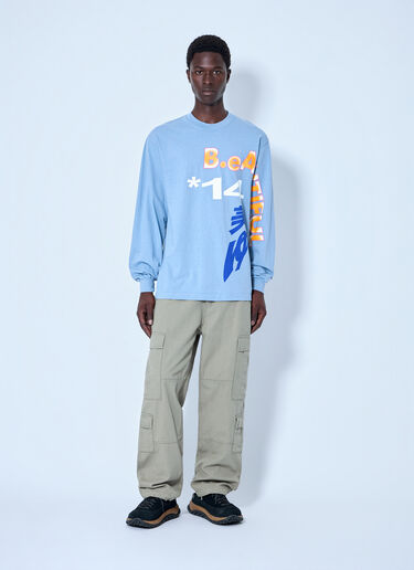 b.Eautiful Rabbit Long Sleeve T-Shirt Light Blue bea0164019