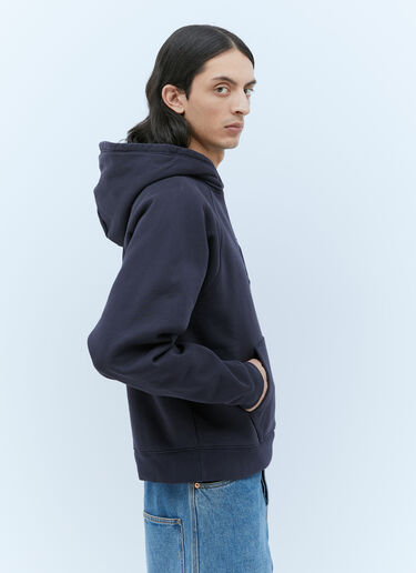 Brain Dead Logo Head Hooded Sweatshirt Black bra0154019