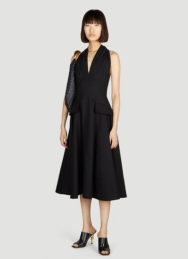 Bottega Veneta 纹理连衣裙 黑色 bov0252073