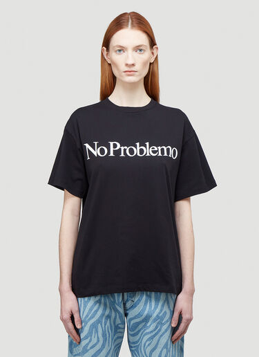 Aries No Problemo T-Shirt Black ari0344017