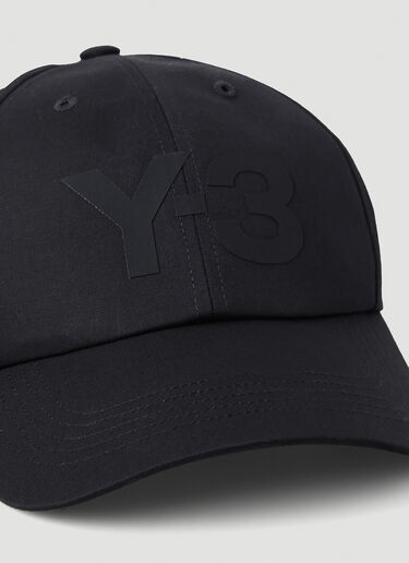 Y-3 Twill Logo Cap Black yyy0345007
