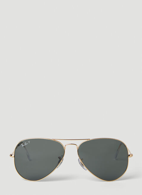 Ray-Ban Aviator Sunglasses Brown lrb0353013