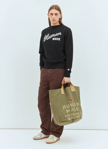Human Made Tsuriami Sweatshirt Black hmd0159004