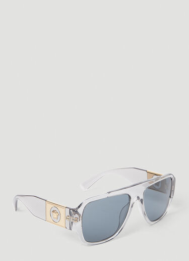Versace Macy's 飞行员太阳镜 透明色 lxv0353003