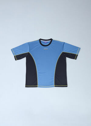 Badfriend Logo Motif T-Shirt Blue bad0162003