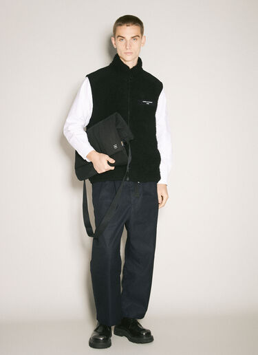 Comme des Garçons Homme 로고 패치 토트백  블랙 cdh0158006