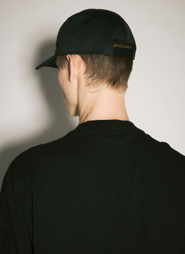 Rick Owens DRKSHDW 孔眼棒球帽 黑色 drk0158020