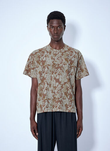 LN-CC® - Satisfy: Space-O T-Shirt Camo - Brown Satisfy Space-O T-Shirt Camo Brown sat0164010