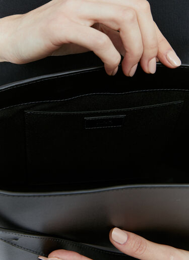 A.P.C. Sac Leather Shoulder Bag Black apc0253015