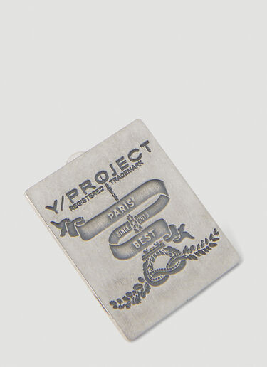 Y/Project 미니 패리스' 베스트 이어링 실버 ypr0252004
