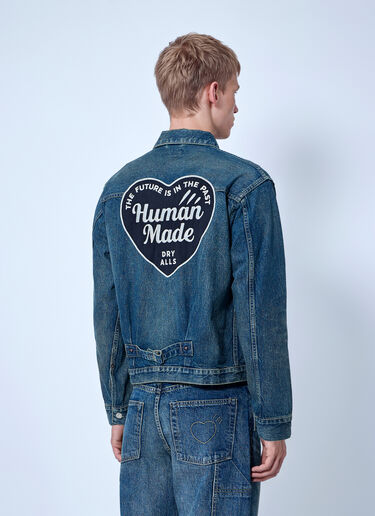 LN-CC® - Human Made: Denim Work Jacket - Navy Human Made Denim Work Jacket Navy hmd0166001