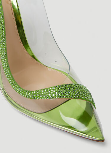 Gianvito Rossi Hortensia Stiletto 105 Heels Green gia0249014