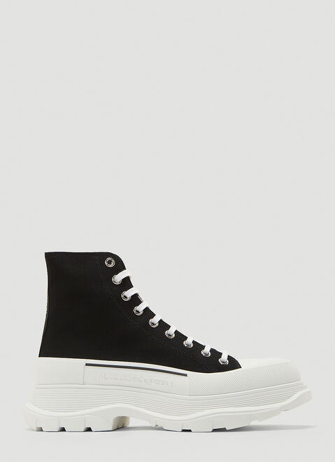 Alexander McQueen Tread Slick Boots Black amq0143011