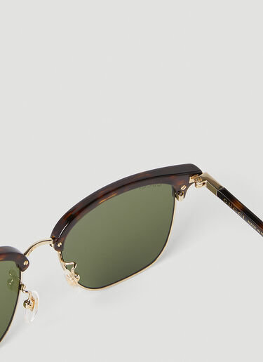 Gucci 사각 톨토이즈쉘 선글라스 Brown guc0152275