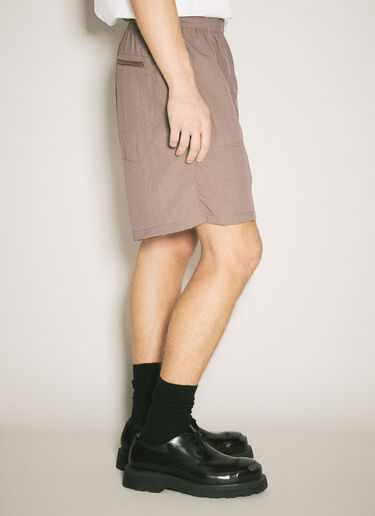 Undercover Crease-Effect Shorts Brown und0156003