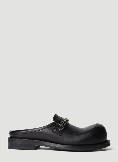 Martine Rose Bulb Mules Blue mtr0253004
