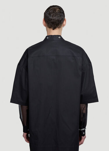Rick Owens 파우누스 셔츠 블랙 ric0147007